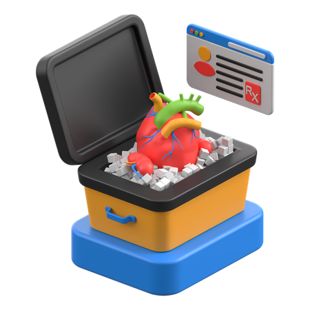 Transport Cooler  3D Icon