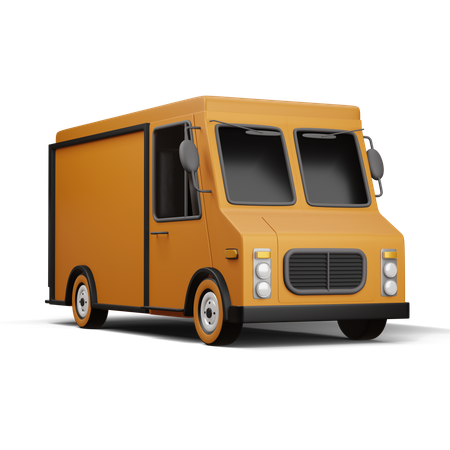 Transport Vehicle  3D Icon