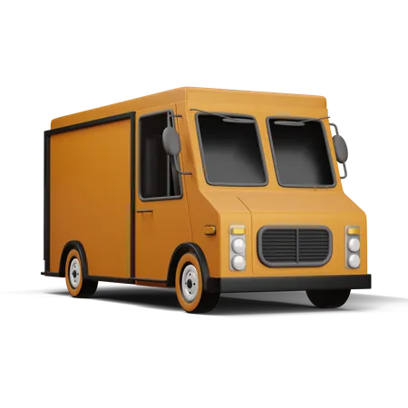 Transport Vehicle  3D Icon