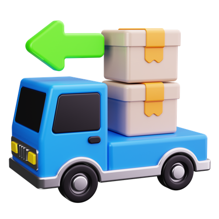 Transport Vehicle  3D Icon