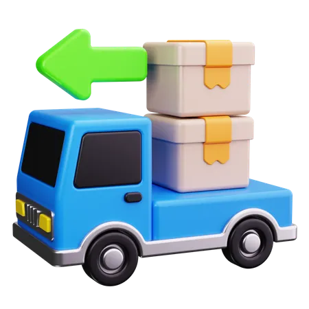 Transport Vehicle  3D Icon