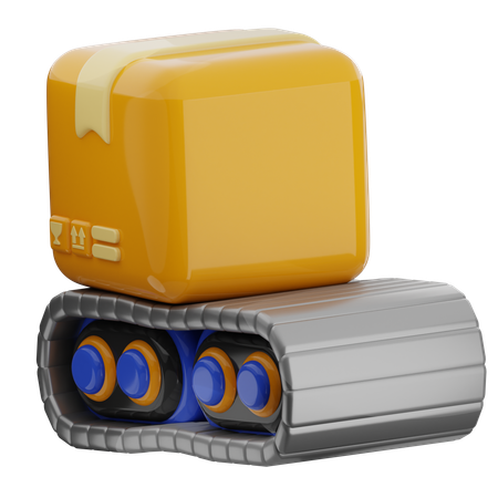 Transportador de paquetes  3D Icon