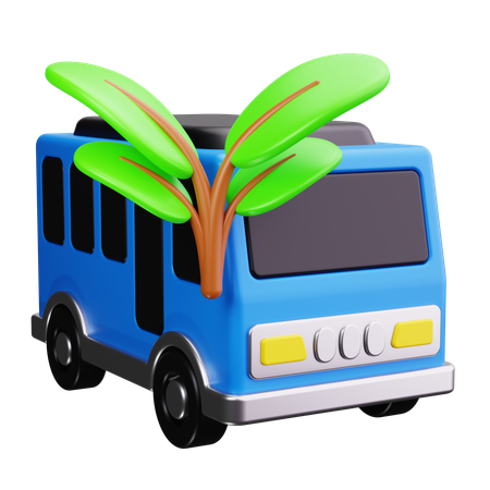 Transporte público  3D Icon