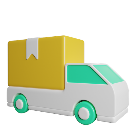 Van de transporte  3D Icon