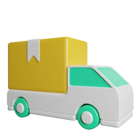 Van de transporte  3D Icon