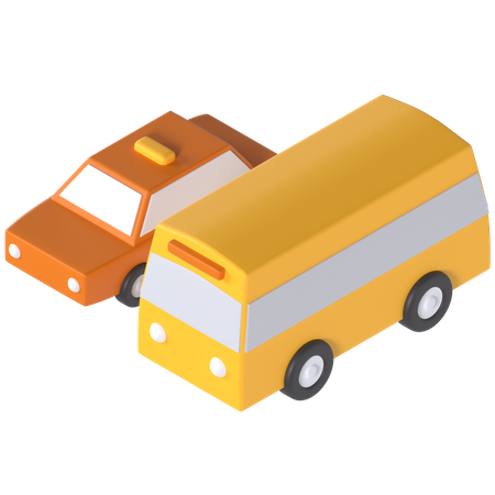 Transportfahrzeug  3D Illustration