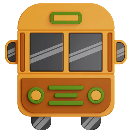 Transport public  3D Icon