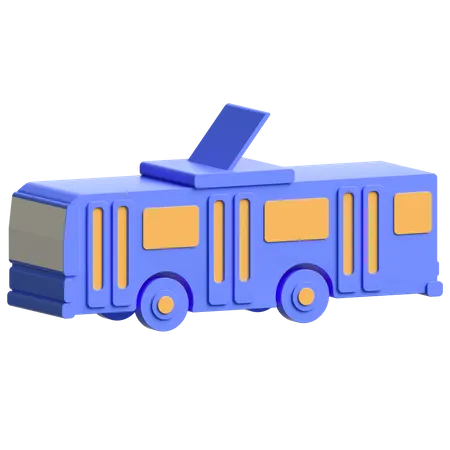 Tranvía  3D Illustration