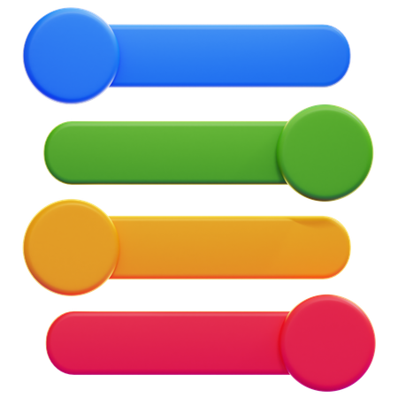 Trapezliste  3D Icon