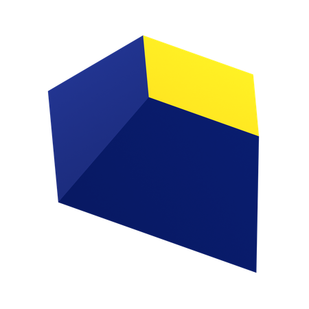 Trapezoid  3D Icon