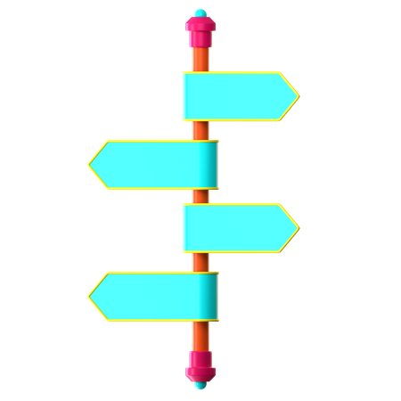 Trapezoid List  3D Icon