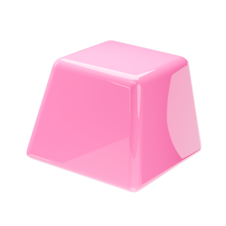 Trapezoid Shape  3D Icon