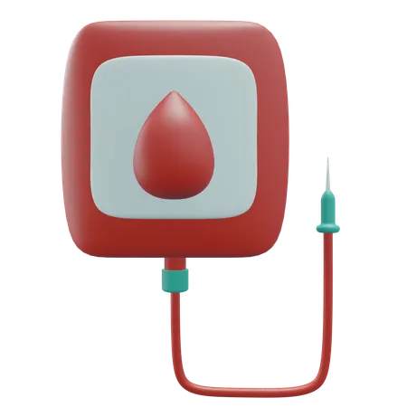 Trasfusione di sangue  3D Icon