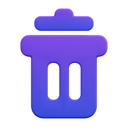 Trash  3D Icon