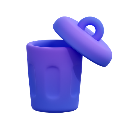 Trash  3D Icon