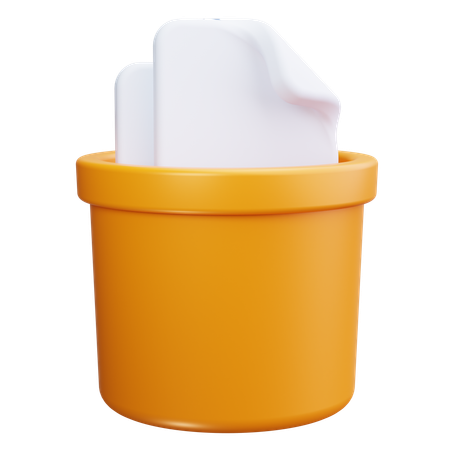 Trash  3D Icon