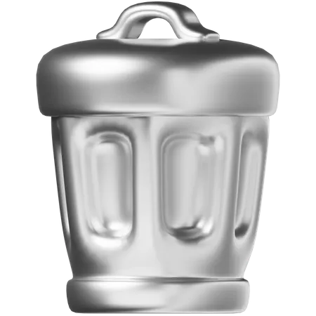 Trash  3D Icon