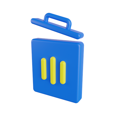 Trash  3D Icon