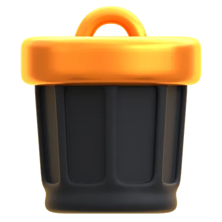 Trash  3D Icon