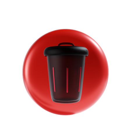 Trash  3D Icon