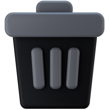 Trash  3D Icon