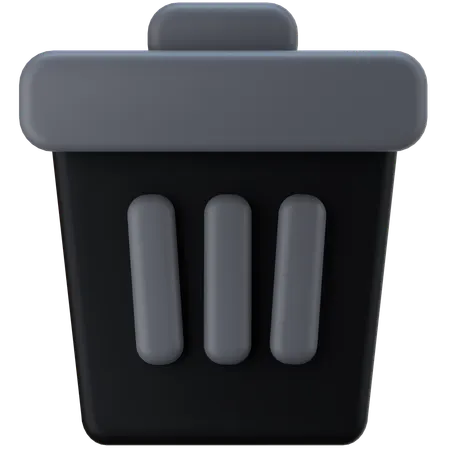 Trash  3D Icon