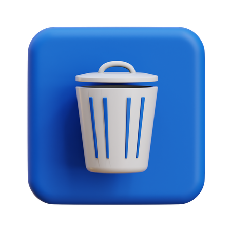 Trash  3D Icon