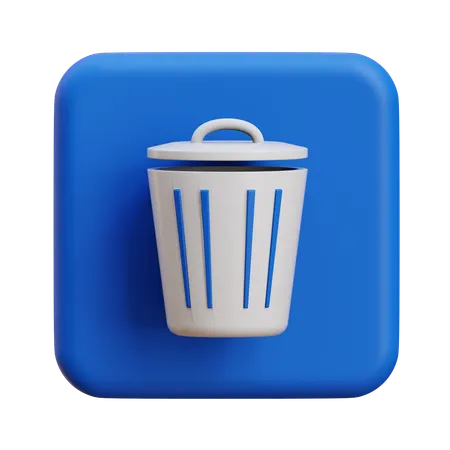 Trash  3D Icon