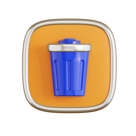 Trash  3D Icon