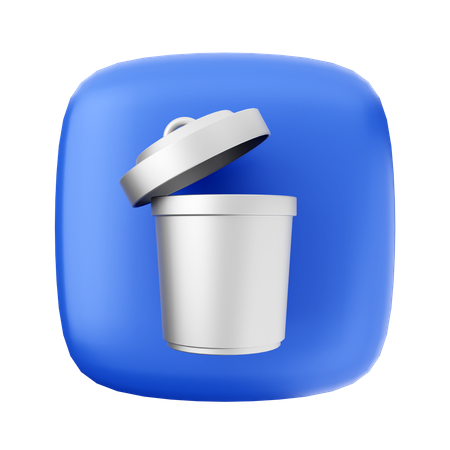 Trash  3D Icon