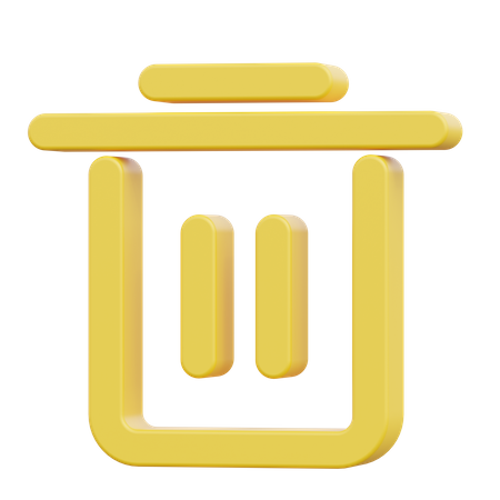 Trash  3D Icon