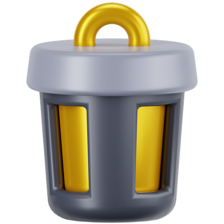 Trash  3D Icon