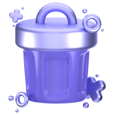 Trash  3D Icon