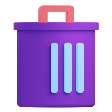 Trash  3D Icon