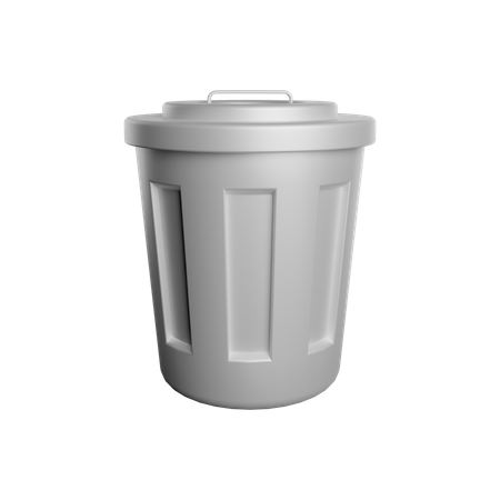 Trash  3D Illustration