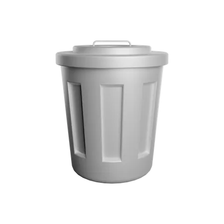 Trash  3D Illustration