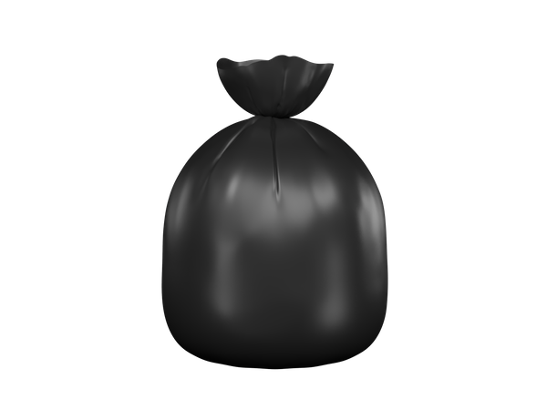 Trash Bags  3D Icon