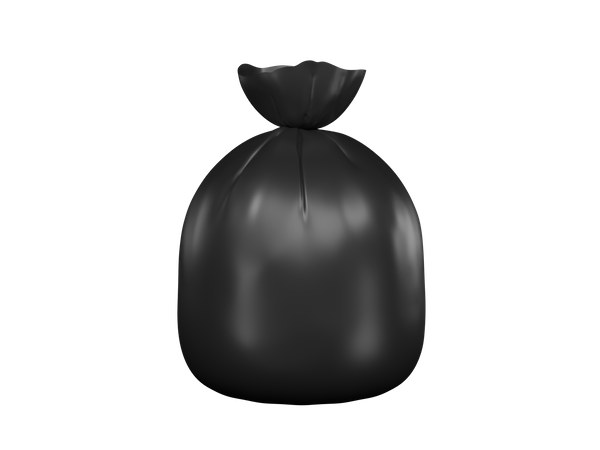 Trash Bags  3D Illustration