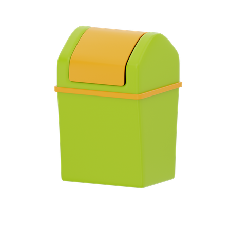 Trash Bin  3D Icon