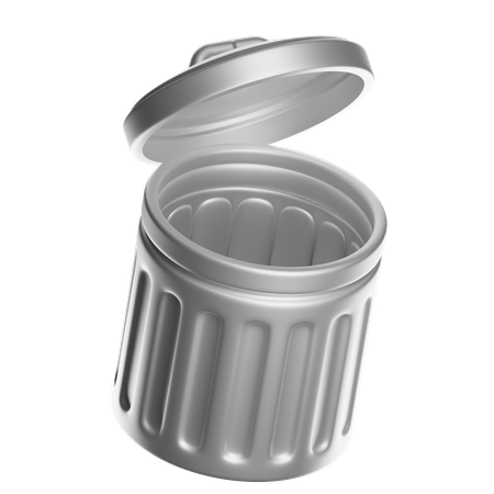 Trash Bin  3D Icon
