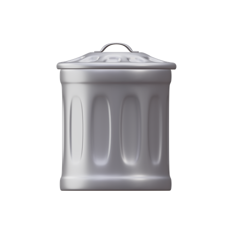 Trash Bin  3D Icon