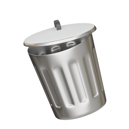 Trash Bin  3D Icon