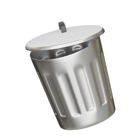 Trash Bin  3D Icon