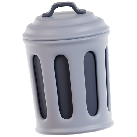 Trash bin  3D Icon