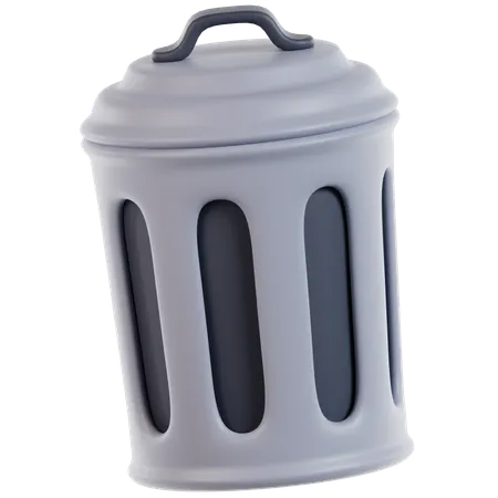Trash bin  3D Icon