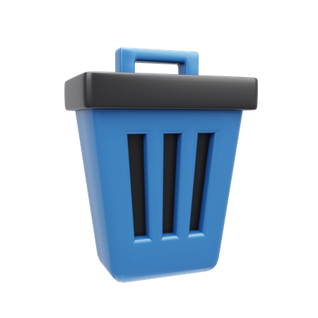 Trash Bin  3D Icon