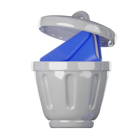 Trash Bin  3D Icon