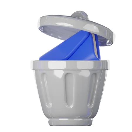 Trash Bin  3D Icon