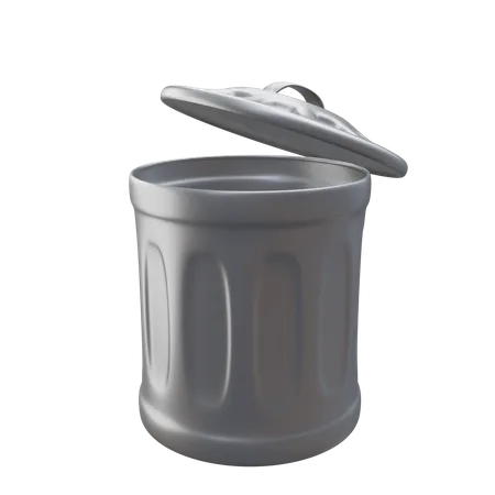 Trash Bin  3D Icon