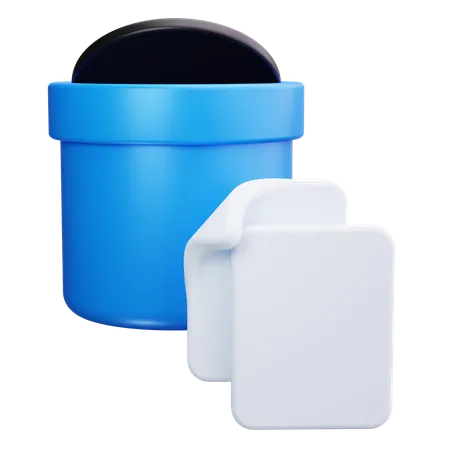 Trash bin  3D Icon